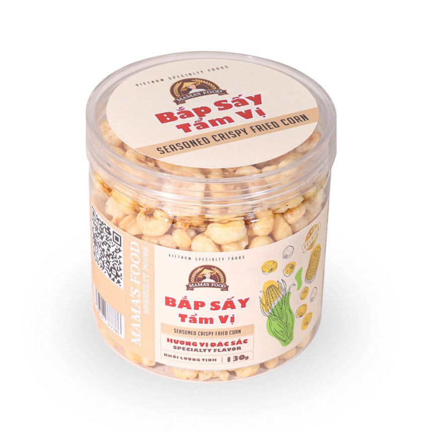 Bắp Sấy Tẩm Vị ( lon nhựa 130g ) - 0 - image