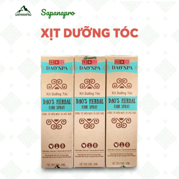 Xịt dưỡng tóc GREEN HAIR SPRAY - front