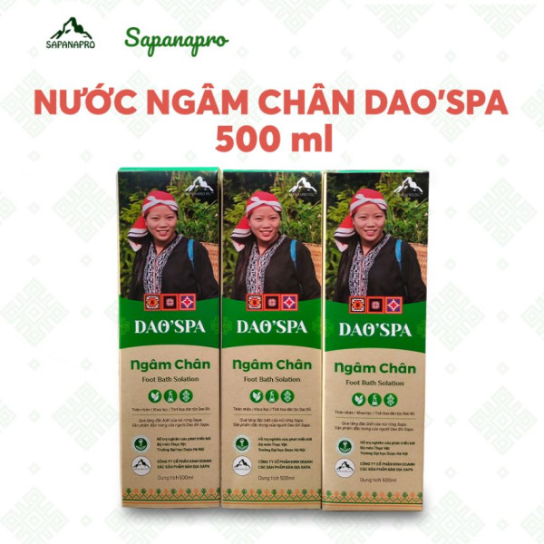 Nước Ngâm Chân Dao’Spa 500ml - front