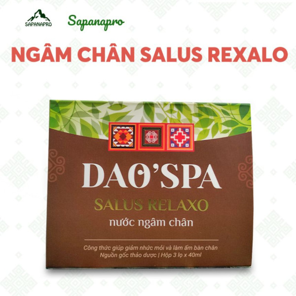 Ngâm chân Salus rexalo - front